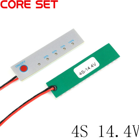 4S 14.4V BMS Li-ion Lithium Battery Capacity Indicator Display Power Level Tester PCB Module 18650 LCD Charge discharge ► Photo 1/4