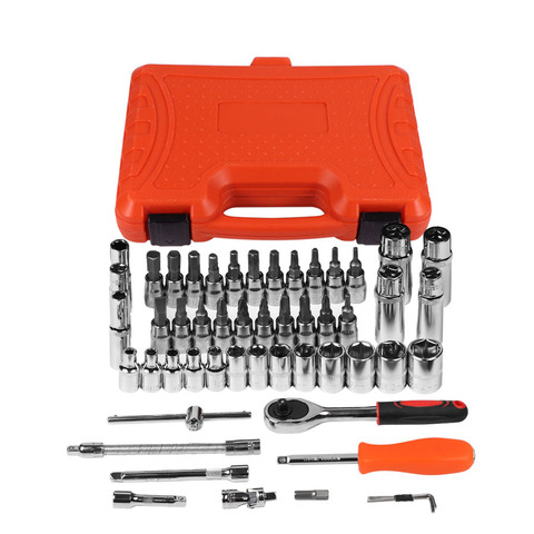 MX-DEMEL 53pcs Combination Tool Wrench Set Car Repair Tool Sets Batch Head Ratchet Pawl Socket Spanner Screwdriver Socket Set ► Photo 1/6