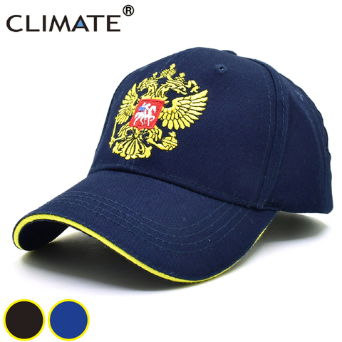 CLIMATE Russia Baseball Cap Russia Russian National Emblem Cap Russian Sport Adjustable Cool Baseball Caps for Adult Women Men ► Photo 1/6