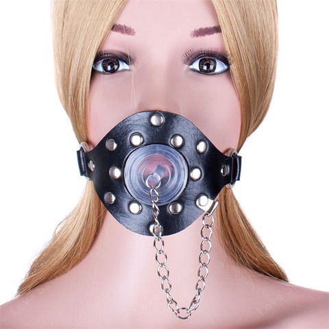 Janpanese Open Mouth Gag with Cover BDSM Slave Fetish Adult Game Erotic Sex Toy Bed Restraints Sex Products For Couples S&M Tool ► Photo 1/6
