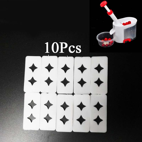 10PCS Cherry Pitter Lid Seed Remover Pad Fruit Nuclear Corer With Container Kitchen Accessories Gadgets Tool ► Photo 1/4