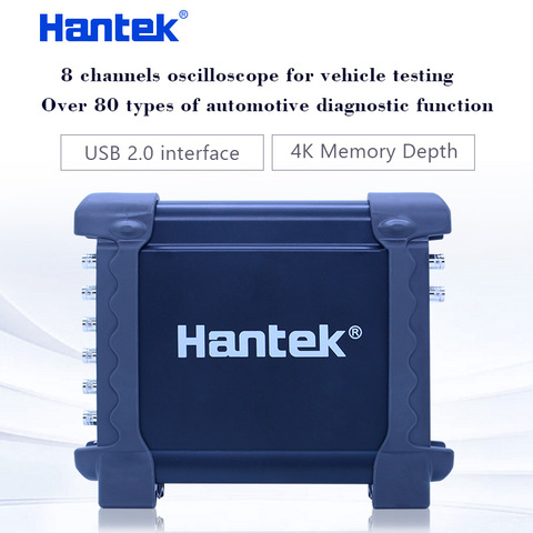 Hantek 1008C/1008B 8CH PC USB Automotive Diagnostic Digital Oscilloscope DAQ Program Generator 2.4MSa/s Vehicle Tester ► Photo 1/6