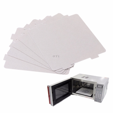 5Pcs Mica Plates Sheets Microwave Oven Repairing Part 108x99mm Kitchen For Midea ► Photo 1/6