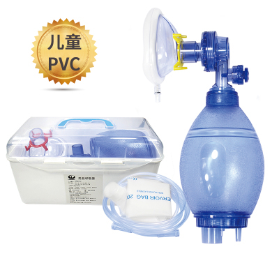 Simple Self-help Respirator/Silica Gel Manual Resuscitator Cardiopulmonary Resuscitation Airbags Emergency for Baby Child Adult ► Photo 1/4