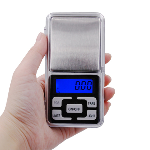 Mini 500g x 0.01 digital show screen scales Electronic Balance Gram Digital Pocket scale with backlight 40% off ► Photo 1/6