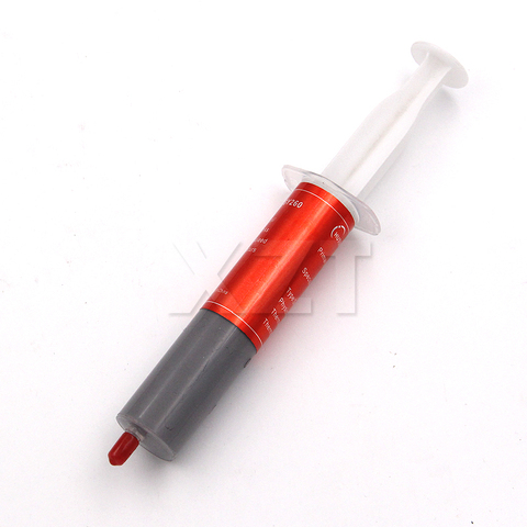 Newest Hot Syringe Thermal Grease Silver CPU Chip Heatsink Paste Conductive Compound for All CPU For PC ► Photo 1/4