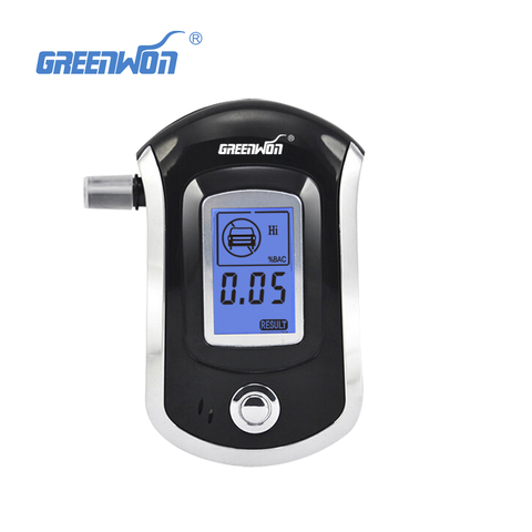 Luxury best gift Prefessional Police Digital Breath Alcohol Testers Breathalyzers Freeshipping Dropshipping ► Photo 1/1