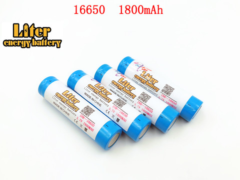 Liter energy battery 16650 1800mah 3.7V 9.25Wh Li-ion rechargeable battery Original UR16650ZTA ► Photo 1/4