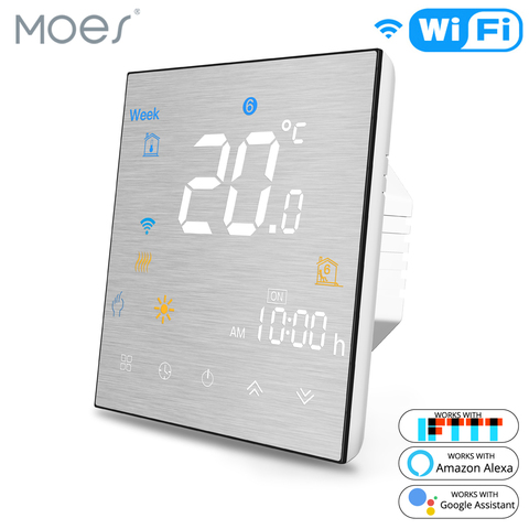 WiFi Smart Thermostat Temperature Controller for Water/Electric floor Heating Water/Gas Boiler Works with Alexa Google Home ► Photo 1/6