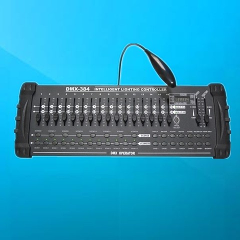 Hot sale International standard DMX 384 controller controller moving head beam light console DJ 512 dmx controller equipment ► Photo 1/6