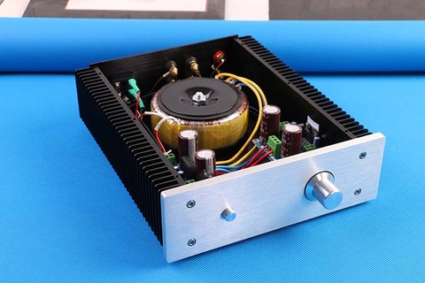 Assembled Super cooling high power TDA7293 HIFI amplifier good sound 100W amplifier ► Photo 1/6