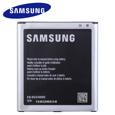 Samsung Original Battery EB-BG530BBE For Samsung Galaxy Grand Prime J2 Prime G530 G531 J500 J3 2016 J320 G550 J5 2015 2600mAh ► Photo 1/3