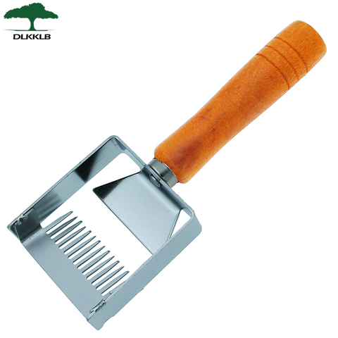 Apiculture Uncapping Fork Iron Honeycomb Honey Scraper Wooden Handle Apicultura Equipment Uncapping Fork Beekeeping Tools ► Photo 1/6