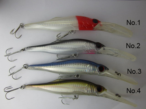 BassLegend - Fishing Deep Crankbait Floating Minnow For Pike Jerkbait Trolling Lure 40g/140mm Depth 3.5-8m ► Photo 1/6