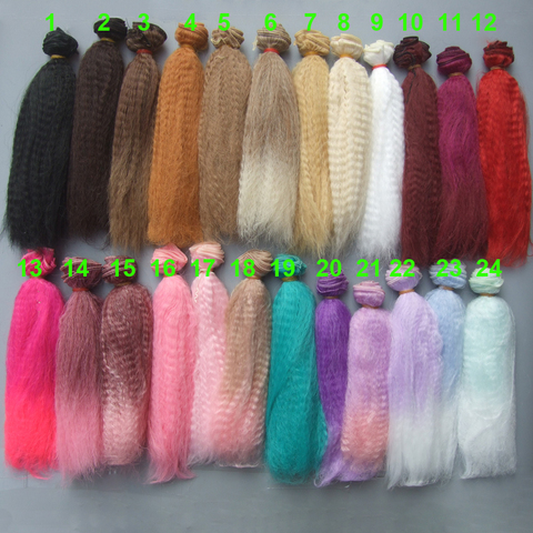 1/3 1/4 1/6 OB SD BJD small curly doll wigs / handmade cloth doll hair decoration doll wigs ► Photo 1/6