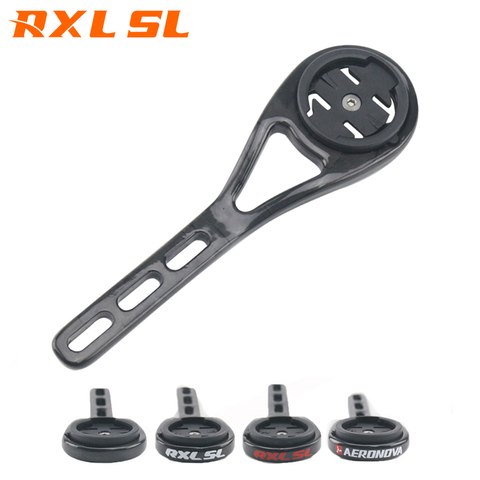 RXL SL Bicycle Handlebar Extender Carbon Bicycle Speedometer Stents Bike Bracket Holder Stopwatch Seat Computer Holder UD Gloss ► Photo 1/6