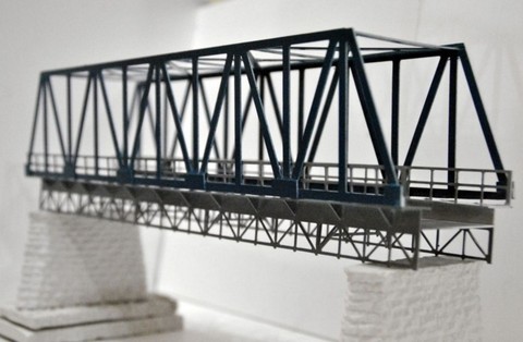 1/87 Model Train ho scale elevated railway bridge diy kit architectural model material sand table model materials Free Shipping ► Photo 1/3