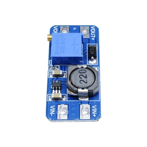 MT3608 DC-DC Step Up Converter Booster Power Apply Module Booster Power Module MAX Output 28V 2A For Arduino Board ► Photo 1/5