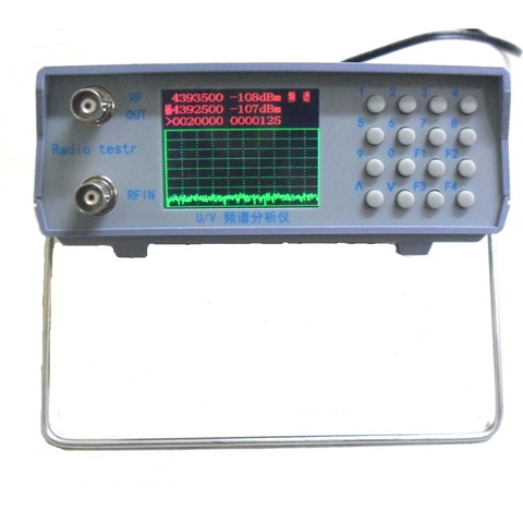 U/V UHF VHF Dual Band Spectrum Analyzer w/Tracking Source 136-173MHz/400-470MHz ► Photo 1/1