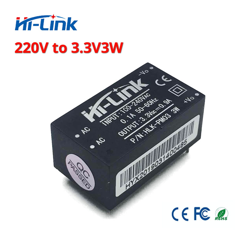 HLK-PM03 AC-DC 220V to 3.3V Step Down Isolated Power Supply Module  0U 