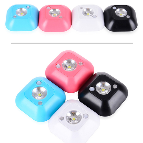 mini smart Body Wireless LED Sensor Night Light PIR Magnetic Infrared Motion Emergency LED Bulbs For Wall Lamp Cabinet Stairs ► Photo 1/6