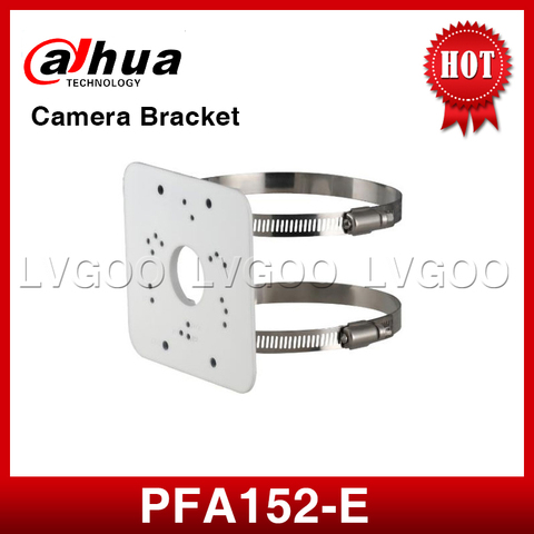 Dahua Pole Mount Bracket PFA152-E Aluminum Neat & Integrated design Camera Bracket For IPC-HDW5831R-ZE SD22404T-GN SD22204T-GN ► Photo 1/2
