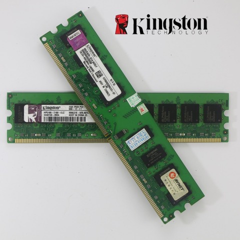 Rasende motor ondsindet Used Kingston Desktop RAM DDR2 4GB 2GB 2g 4g PC2-6400 800MHz PC DIMM Memory  RAM 240 pins For AMD intel DDR3 8G 1333Mhz 1600Mhz - Price history & Review  | AliExpress Seller -