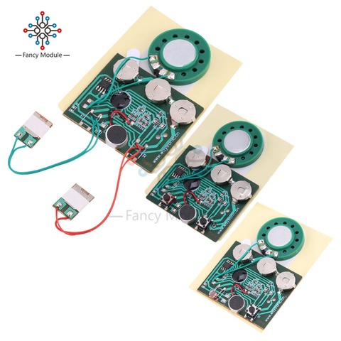 30S 30secs Photosensitive Sound Voice Audio Music Recordable Recorder Board Chip Programmable Music Module for Greeting Card DIY ► Photo 1/6