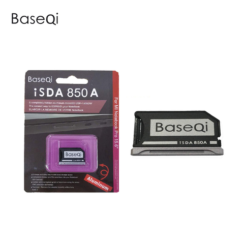 BaseQi Aluminum NinjaDrive Micro SD Card Adapter For Xiaomi Mi Notebook Pro 15.6