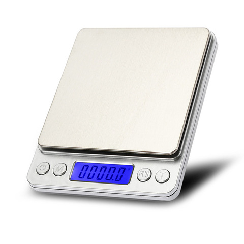 3000g/0.1g Digital Kitchen Scales Portable Electronic Scales Pocket LCD Precision Jewelry Scale Weight Balance Kitchen Tools ► Photo 1/6