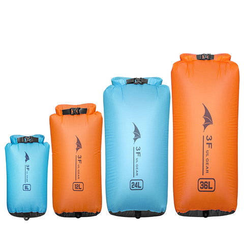3F UL GEAR Square Drifting Bag Waterproof Bag For Rafting Sports Floating Storage Bags Folding Travel Kits 36L 24L 12L 6L ► Photo 1/5