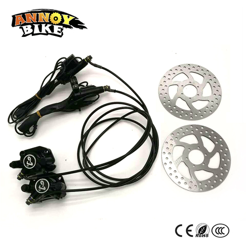 Hydraulic Brakes For Bikes Electric Motorcycle Scooter Freio A Disco Bicicleta Accessories Front and Rear Brake pump sets ► Photo 1/5