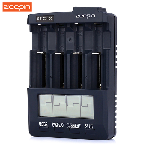 ZEEPIN BT-C3100 V2.2 Charger For 18650 Li-ion AA AAA 16340 26650 14500 10440 18500 NiMH NiCd Rechargeable Battery BT - C3100 ► Photo 1/6
