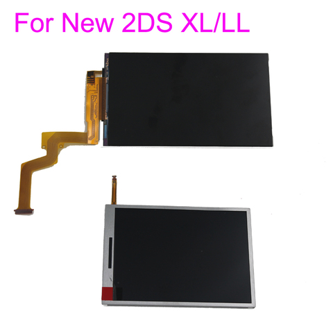 Replacement New Upper Top Bottom Lower LCD Display Screen for Nintend NEW 2DS XL LL Repair Parts Display Panel ► Photo 1/5