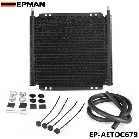 Racing Car  Aluminum Performance 24 Row Series 8000 Plate & Fin Transmission Cooler Kit EP-AETOC679 ► Photo 1/6