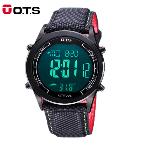 OTS Men's Sports Watches 30m Waterproof Digital LED Military Watch Men Fashion Casual Electronics Wristwatch ► Photo 1/6