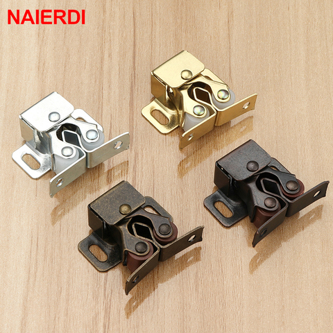 NAIERDI Bag Magnet Cabinet Catches Door Stop Closer Stoppers Damper Buffer For Wardrobe Hardware Furniture Fittings Accessories ► Photo 1/6