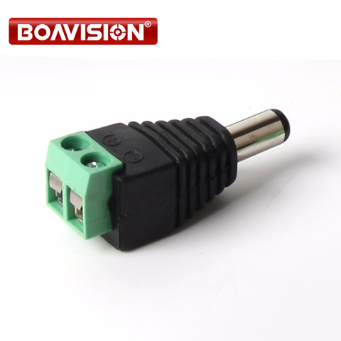 5.5/2.1mm DC Connector CCTV UTP Cable Power Plug Adapter Cable DC/AC 2/Camera Video Balun Connector ► Photo 1/6
