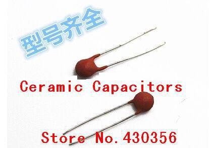 100PCS   Ceramic capacitor  50V  102   1000PF  1NF ► Photo 1/1