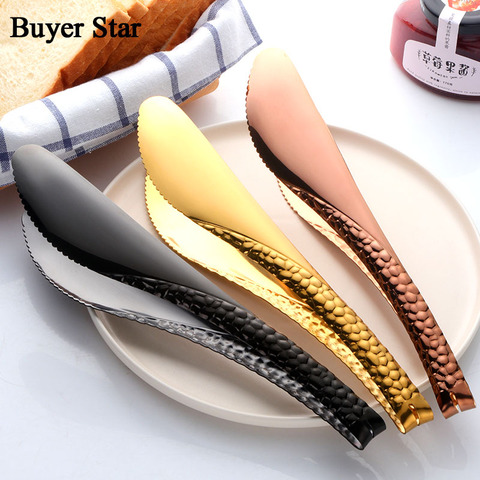 Stainless Steel Bread Food Tong Kitchen Utensils Buffet Cooking Tool Bread Clip Pastry Clamp Barbecue Tongs Steel Serving Tools ► Photo 1/6