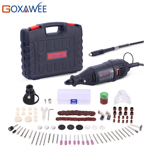GOXAWEE 110V 220V Power Tools Electric Mini Drill with 0.3-3.2mm Universal Chuck & Shiled Rotary Tools For Dremel 3000 4000 ► Photo 1/6