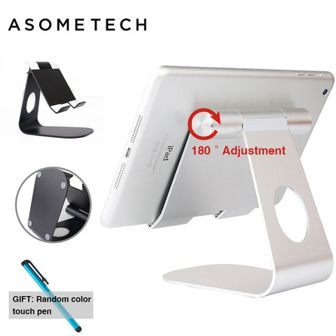 Universal Aluminum Tablet Stand for Apple iPad bracket Senior Metal Support for iphone x/8 mipad samsung Galaxy tab stand holder ► Photo 1/6