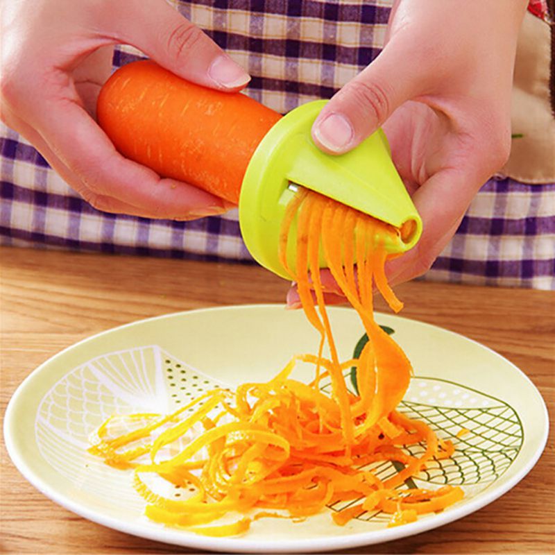 Carrot Cucumber Grater Vegetable Fruit Cutter Spiral Slicer Noodle Maker Tool