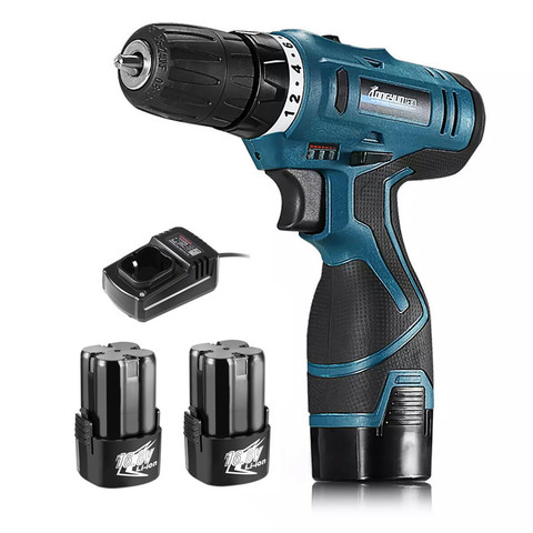 longyun 16.8V lithium-ion Battery Cordless screwdriver Electric drill hole electrical Screwdriver hand driver Wrench power tools ► Photo 1/6