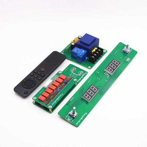 HiFi 128 Steps Remote Volume Control Board Relay Pure Resistor Shunt DIY Preamp Audio ► Photo 1/1
