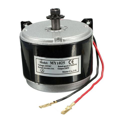 24V Electric Motor Brushed 250W 2750RPM Chain For E Scooter Drive Speed Control high quality! ► Photo 1/5