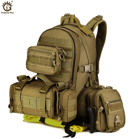 35L Waterproof Nylon Molle Army Backpack Military Tactical Men Sport Backpacks Outdoor Hiking Camping Cycling Travel Back Pack ► Photo 1/6