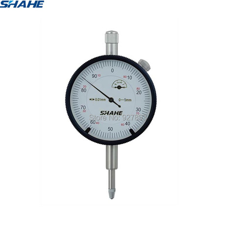 shahe 0-5/0-10/0-20/0-30/-0-50 mm dial indicator gauge analog dial gauge 0.01 mm gauge tool indicator measuring instruments ► Photo 1/6