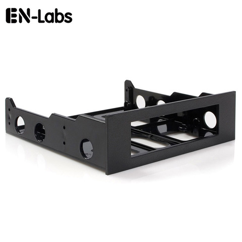 En-Labs 3.5 to 5.25 Floppy to Optical Drive Bay Mounting Bracket Converter for Front Panel,Hub,Card Reader,Fan Speed controller ► Photo 1/5