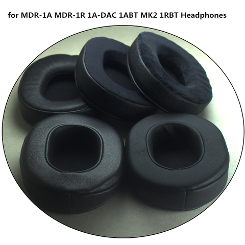 Sheepskin Ear Pads Replacement Memory Foam Earpads for Sony MDR-1A MDR-1R 1A-DAC 1ABT MK2 1RBT Headphones High Quality 5.29 ► Photo 1/6